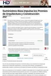 Suministros Ibiza impulsa los Premios de Arquitectura y Construcción 2025/26